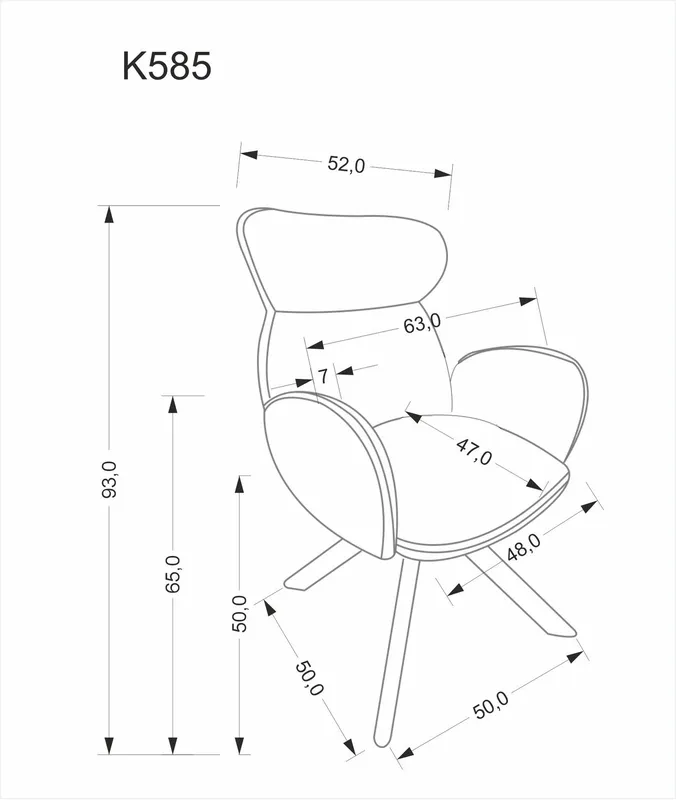 Krzesło K585