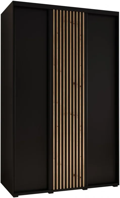 Šatní skříň s posuvnými dveřmi Lanko 1 160, hloubka 60 cm