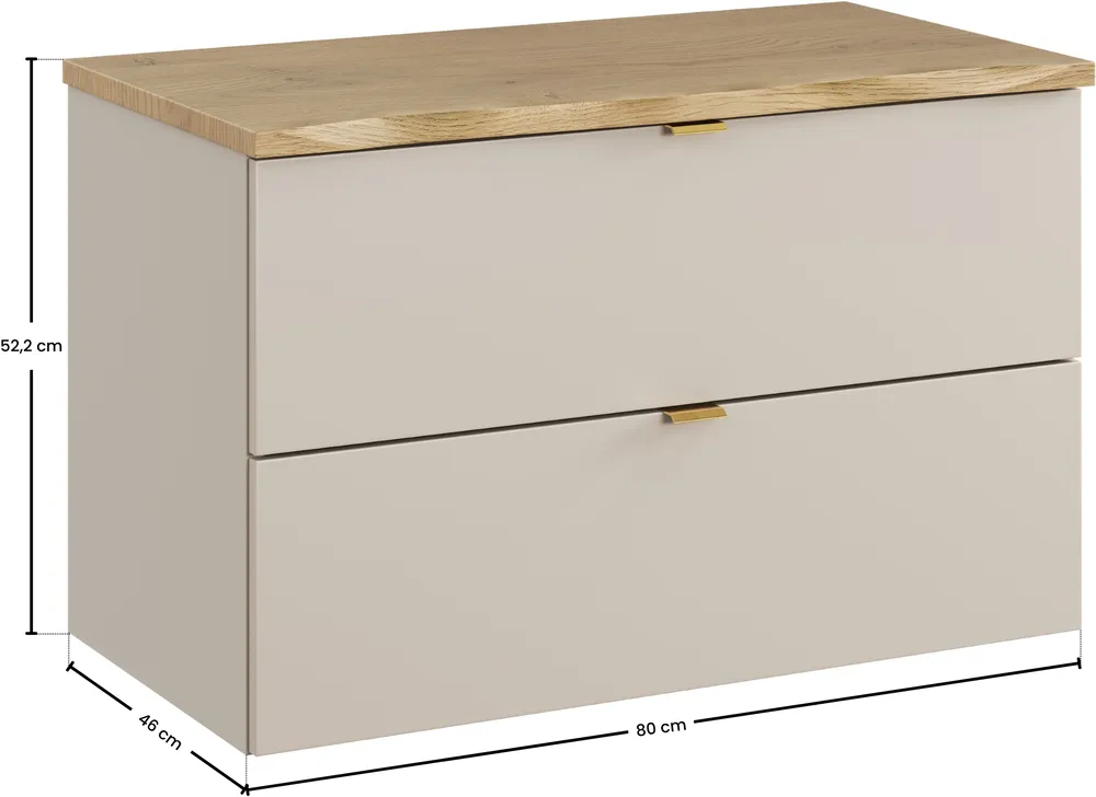 Szafka pod umywalkę Dalia Cashmere