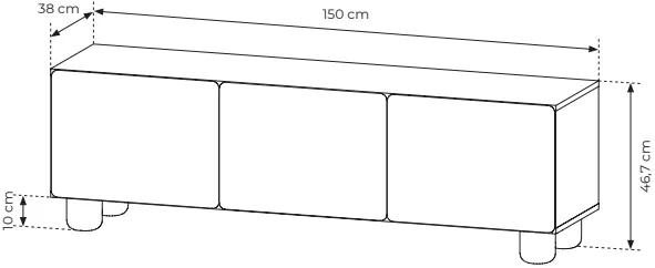TV stolík Lomo