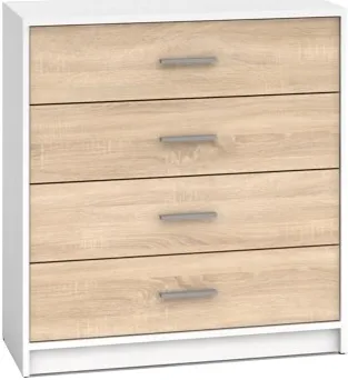 Komoda so 4 zásuvkami Nepo Plus