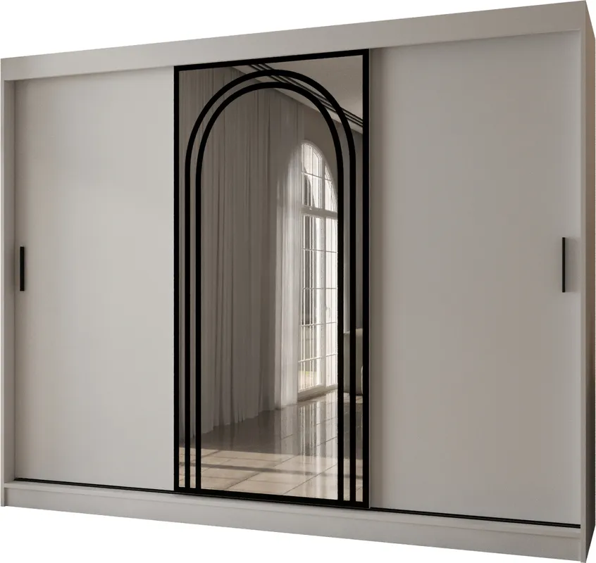 Šatní skříň s posuvnými dveřmi Vigo 250 cm
