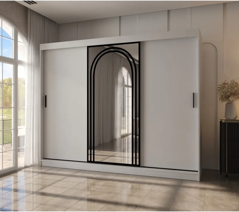 Šatní skříň s posuvnými dveřmi Vigo 250 cm