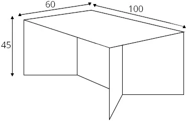 Konferenční stolek do obývacího pokoje 100x60 Oli Metal