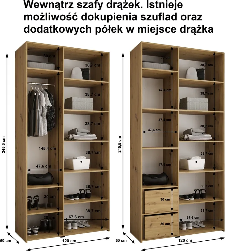 Skriňa Como 3 120