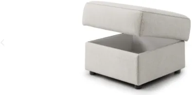 Taburet Iva s úložným prostorem.