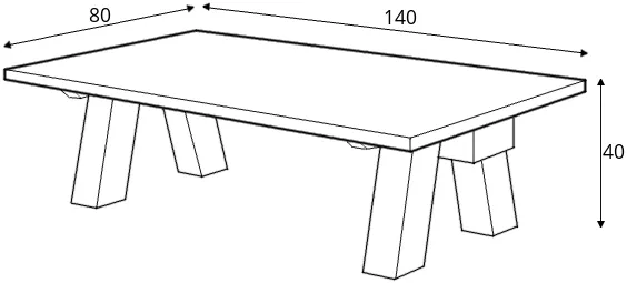 Ława Balk 140 x 80
