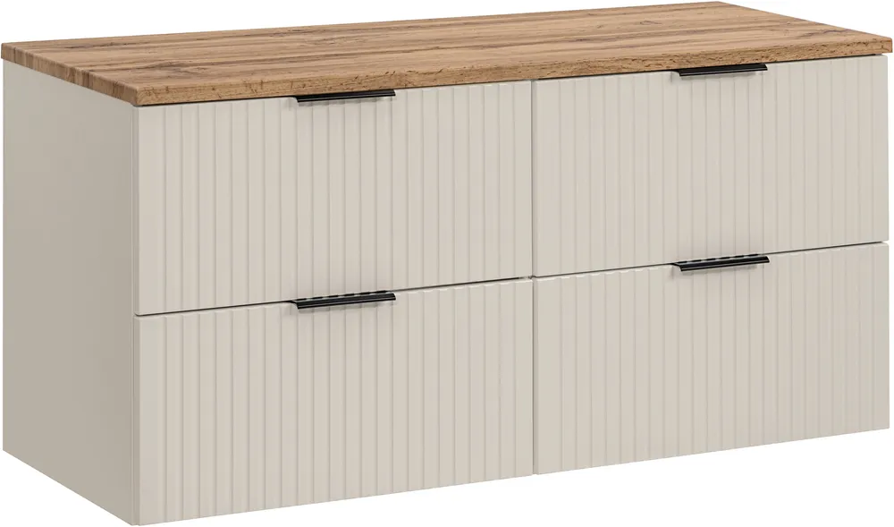 Skříňka pod umyvadlo Adel Cashmere se zásuvkami