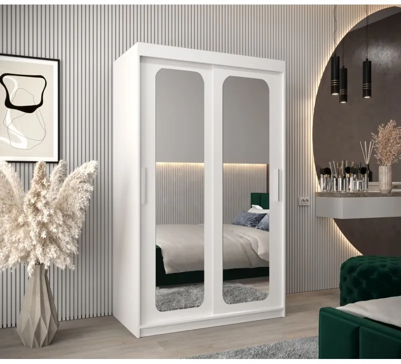 Posuvná skříň se zrcadlem Promo T3 120