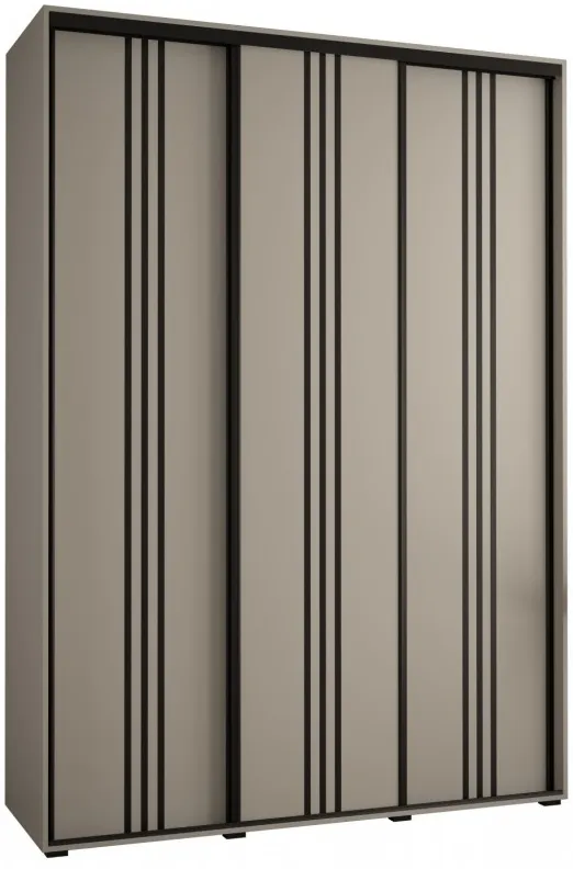 Skriňa s posuvnými dverami Dakota 6 180 45 cm hĺbky