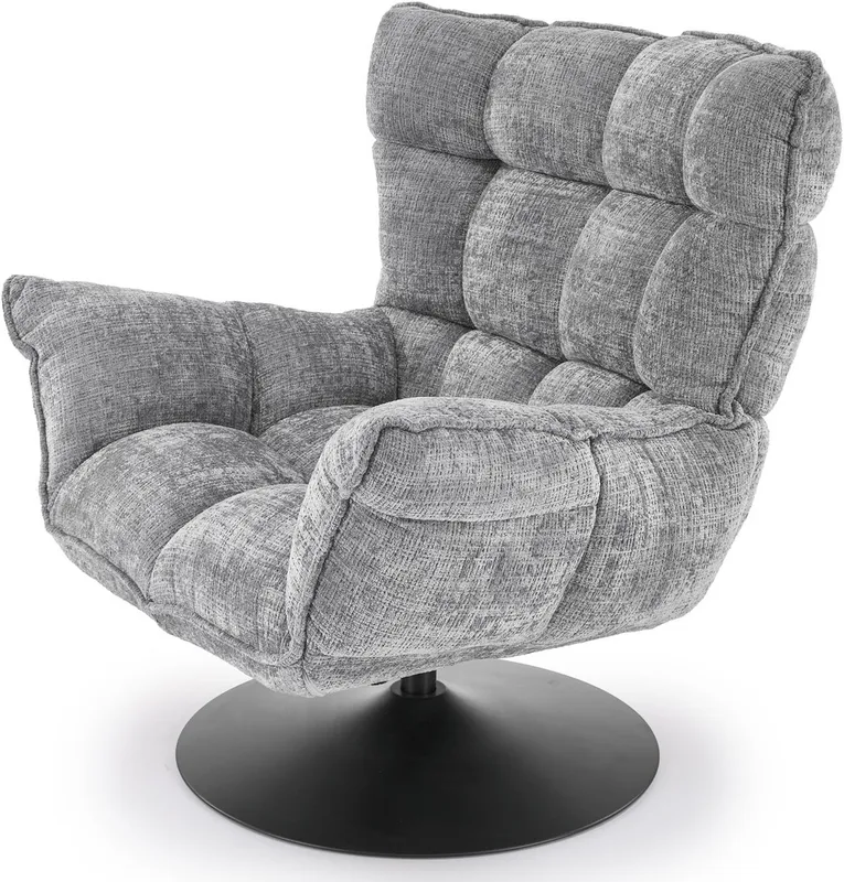 Otočné křeslo Hagen s funkcí houpání