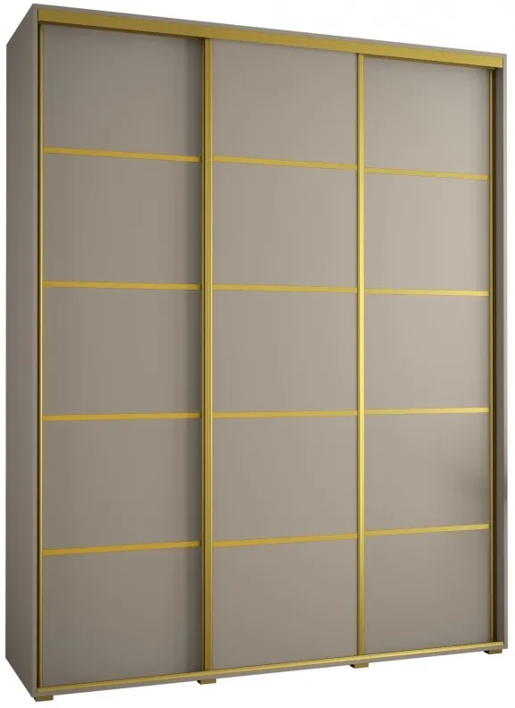 Skriňa s posuvnými dverami Dakota 4 190 cm 45 cm hĺbky