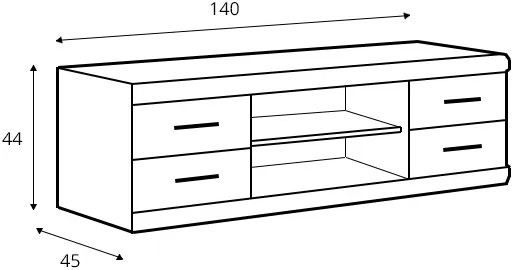TV stolek Imperial