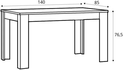 Stół rozkładany Lyon