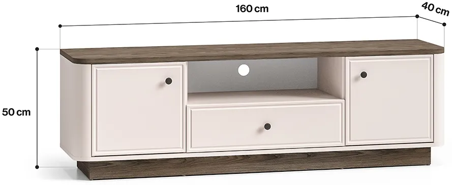 TV stolík 2D1S Vilavio