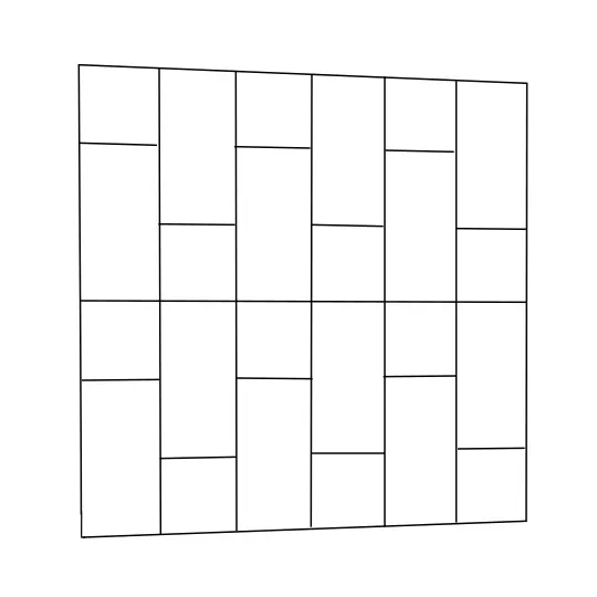 Zestaw paneli tapicerowanych Quadratta 180x180 cm