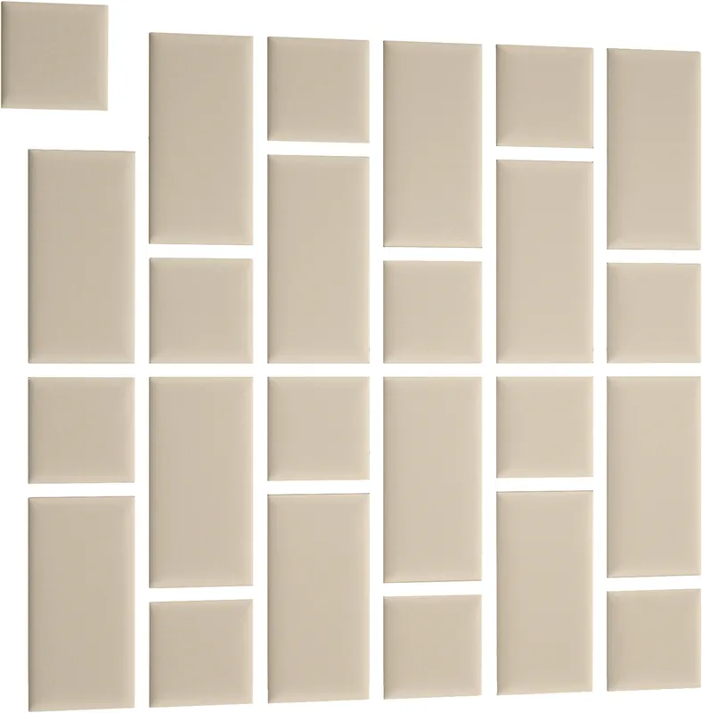 Zestaw paneli tapicerowanych Quadratta 180x180 cm