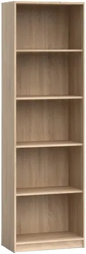 Wysoki regał z wnękami do salonu Nepo Plus