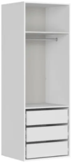 Šatní skříň Flex 75 cm