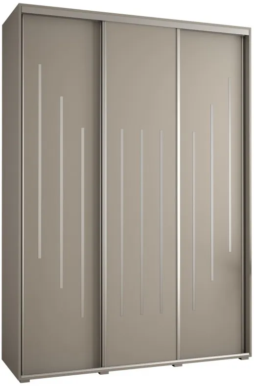 Posuvná skriňa vysoká Dakota 8 180 hĺbka 60 cm výška 235,2 cm