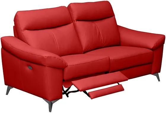 Dvoumístná pohovka Luna s elektrickou relaxační funkcí
