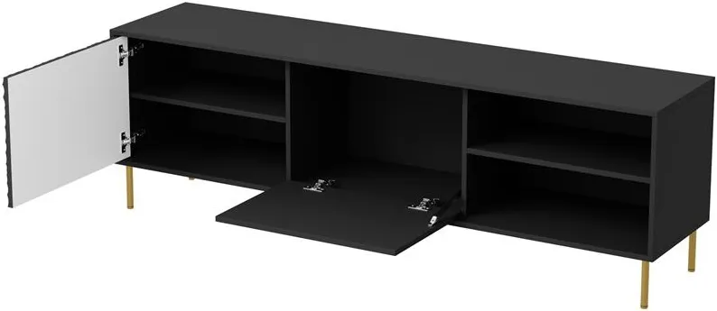 TV stolek Bullet 1 do obývacího pokoje černý