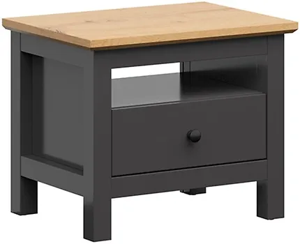 Moderní noční stolek se zásuvkou do ložnice Hesen