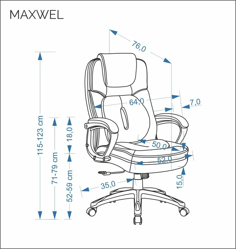 Fotel Maxwel