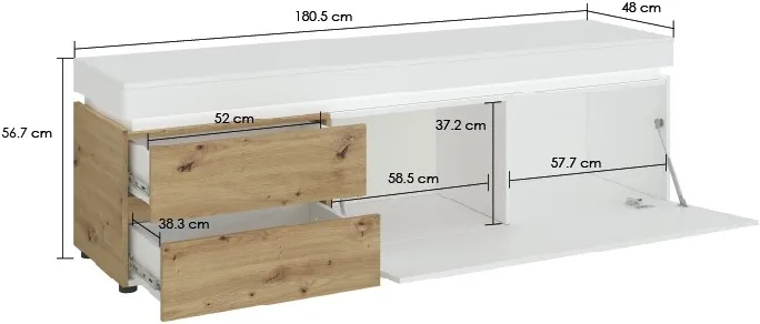 TV stolek Luci