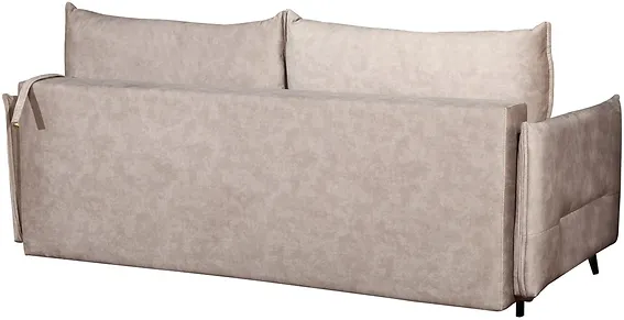 Sofa Benos z funkcją spania typu DL oraz pojemnikiem na pościel