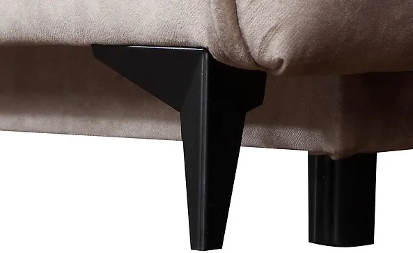Sofa Benos z funkcją spania typu DL oraz pojemnikiem na pościel