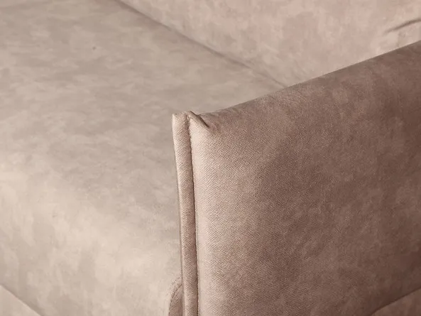 Sofa Benos z funkcją spania typu DL oraz pojemnikiem na pościel