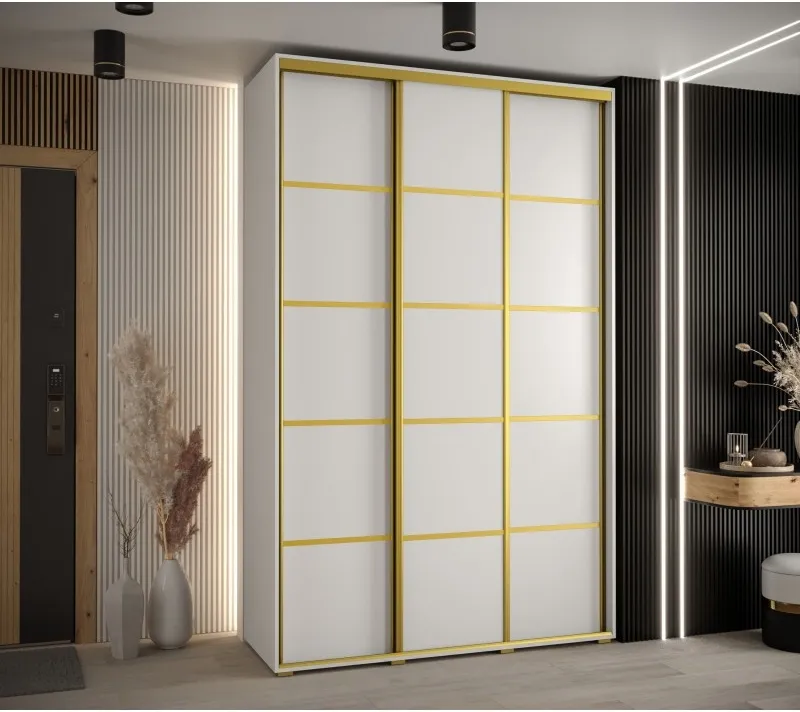 Šatní skříň s posuvnými dveřmi Davos 4 150 45 cm hloubky