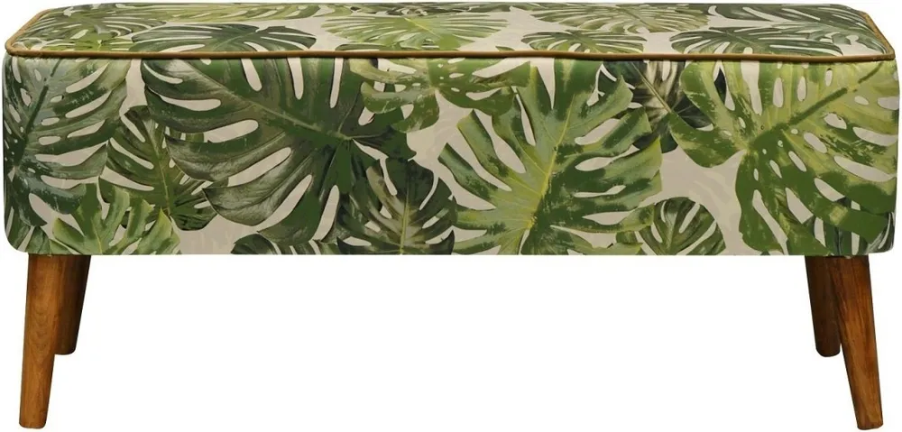 Lavice Monstera Green 80 cm
