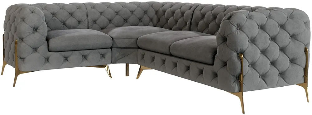 Rohová pohovka Chesterfield Chelsea Bis
