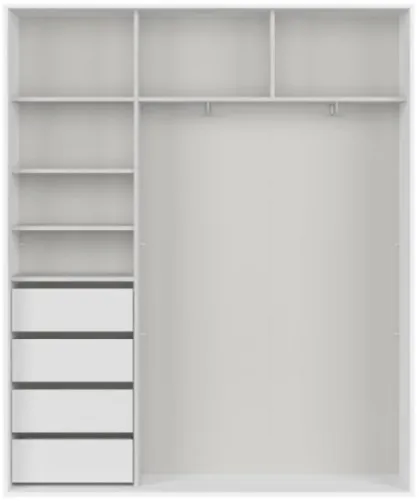 Šatní skříň Flex 180 cm