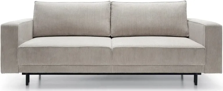 Sofa 3-osobowa Modo z funkcją spania typu DL oraz pojemnikiem na pościel