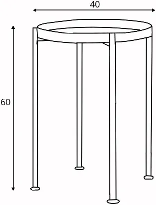 Stolik 40-1F Hanna Metal