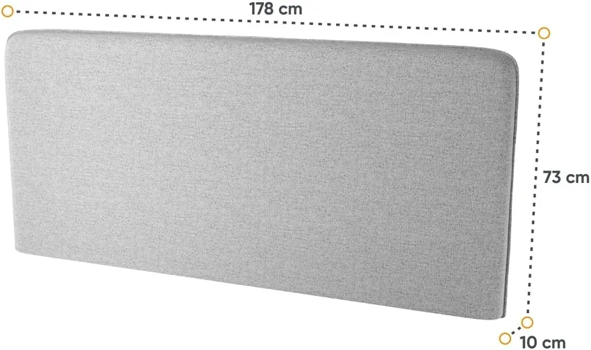 Zagłówek tapicerowany do półkotapczanu BC-13