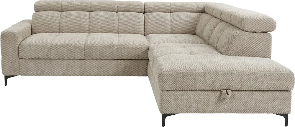 Narożnik prawostronny Leno z funkcją spania