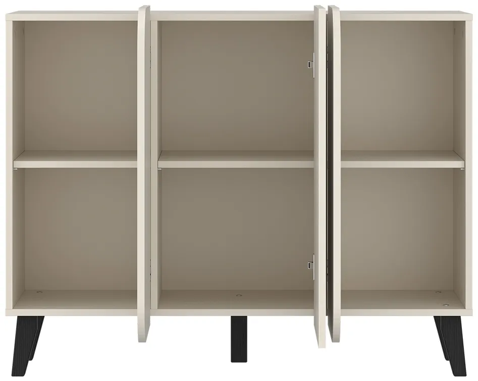 Komoda trojdverová Smooth Edge