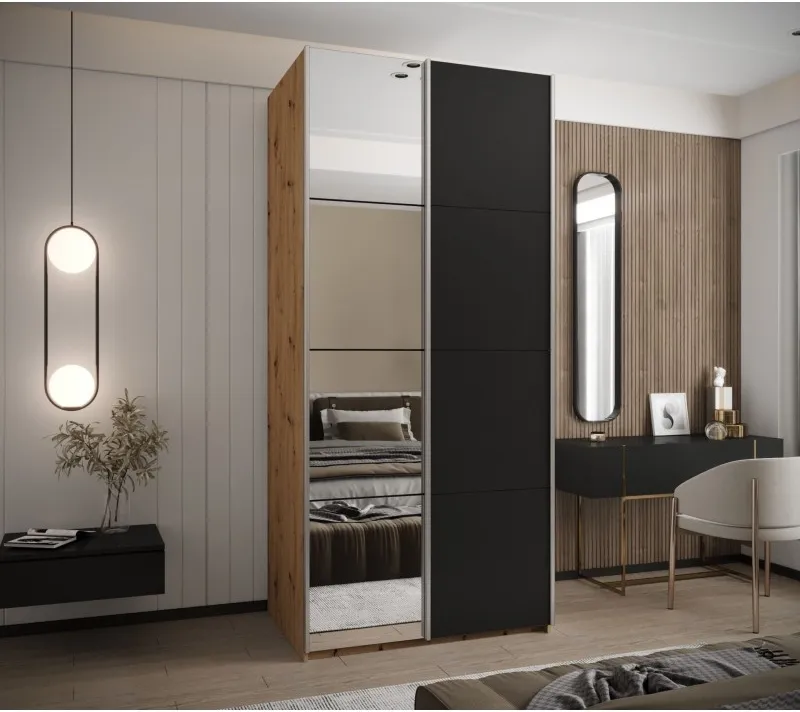 Szafa przesuwna z lustrem Lux 3 110