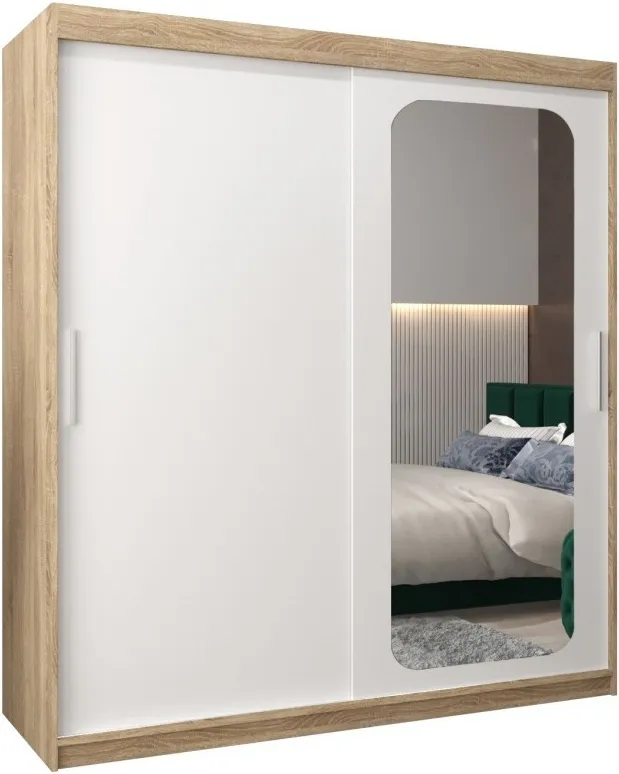 Szafa przesuwna z lustrem Promo T2 180