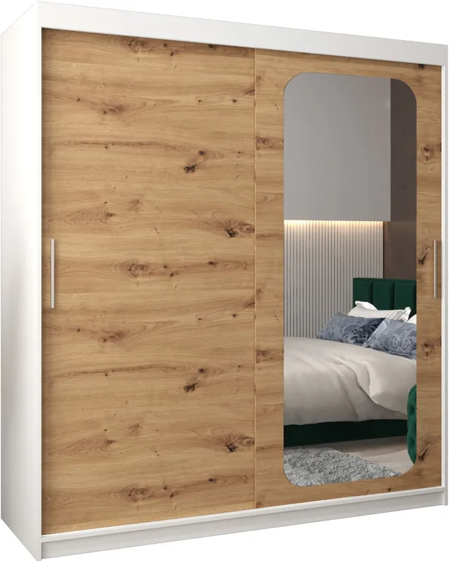 Posuvná skříň se zrcadlem Promo T2 180