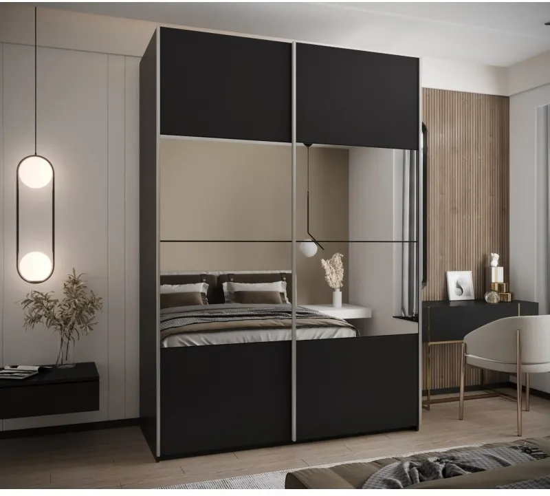 Posuvná skříň se zrcadlem Lux 4 170