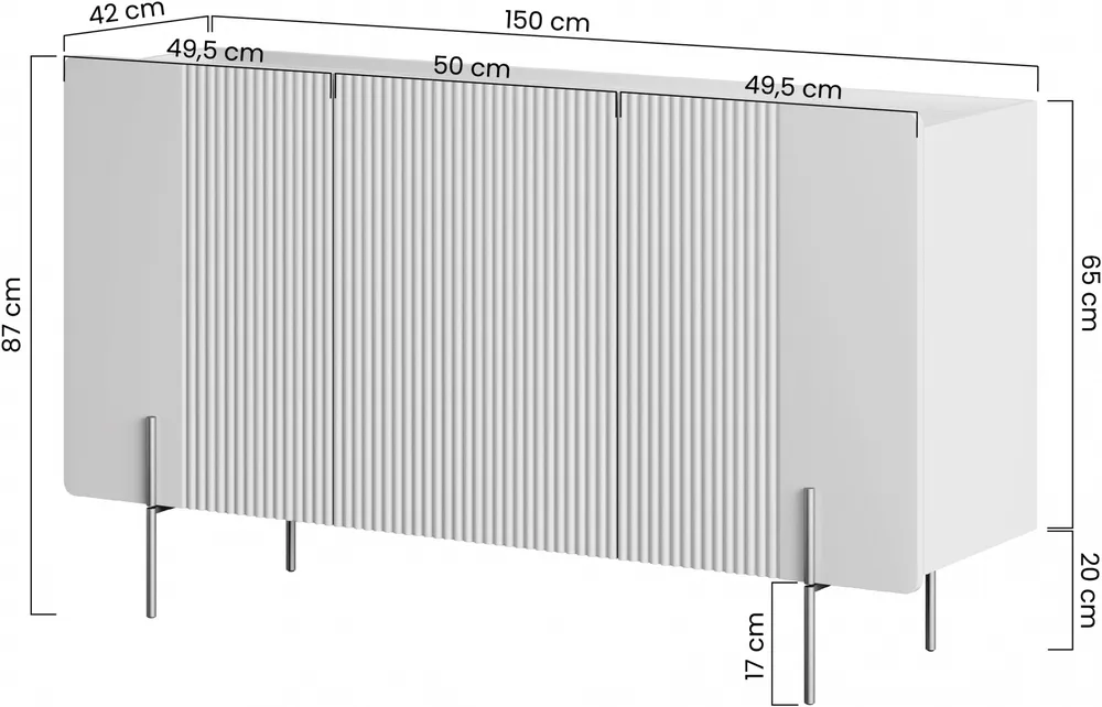 Komoda 150 Malmi