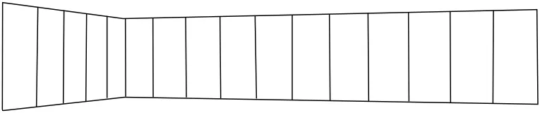 Zestaw paneli tapicerowanych Quadratta 100x220x50