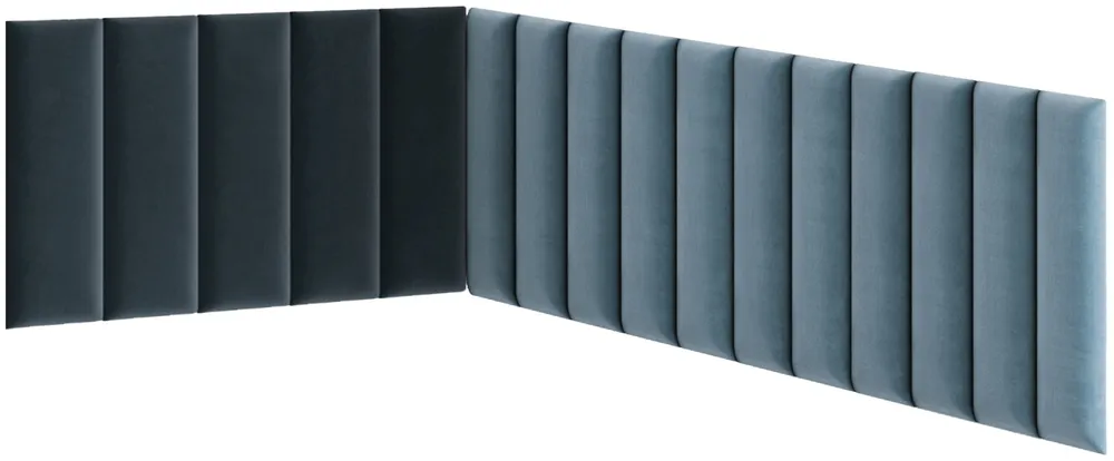 Súprava čalúnených panelov Quadratta 100x220x50 cm