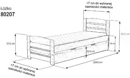 Postel 80207 (90x200)