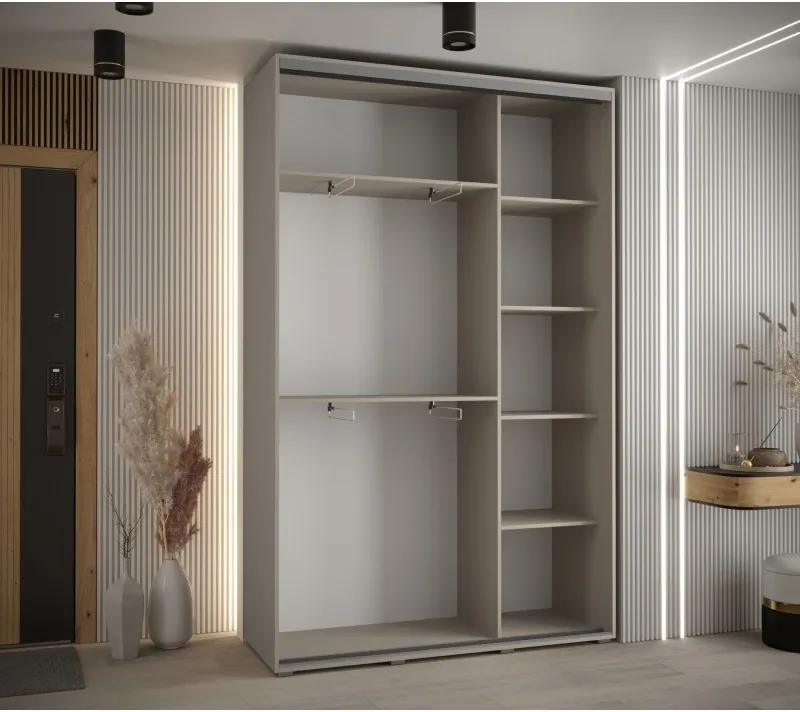 Posuvná skříň se zrcadlem Dakota 3 150 hloubka 45